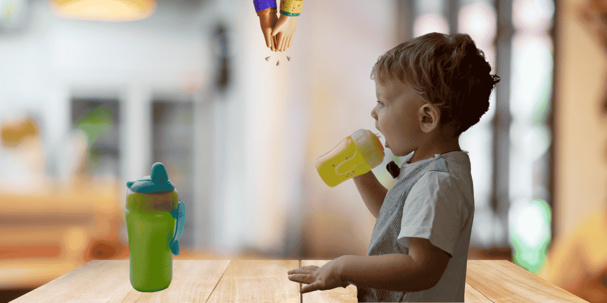 When to Use a Sippy Cup Instead of a Bottle