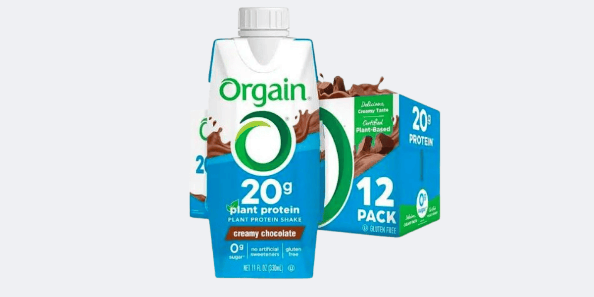 Best Vegan Protein Shake: Orgain