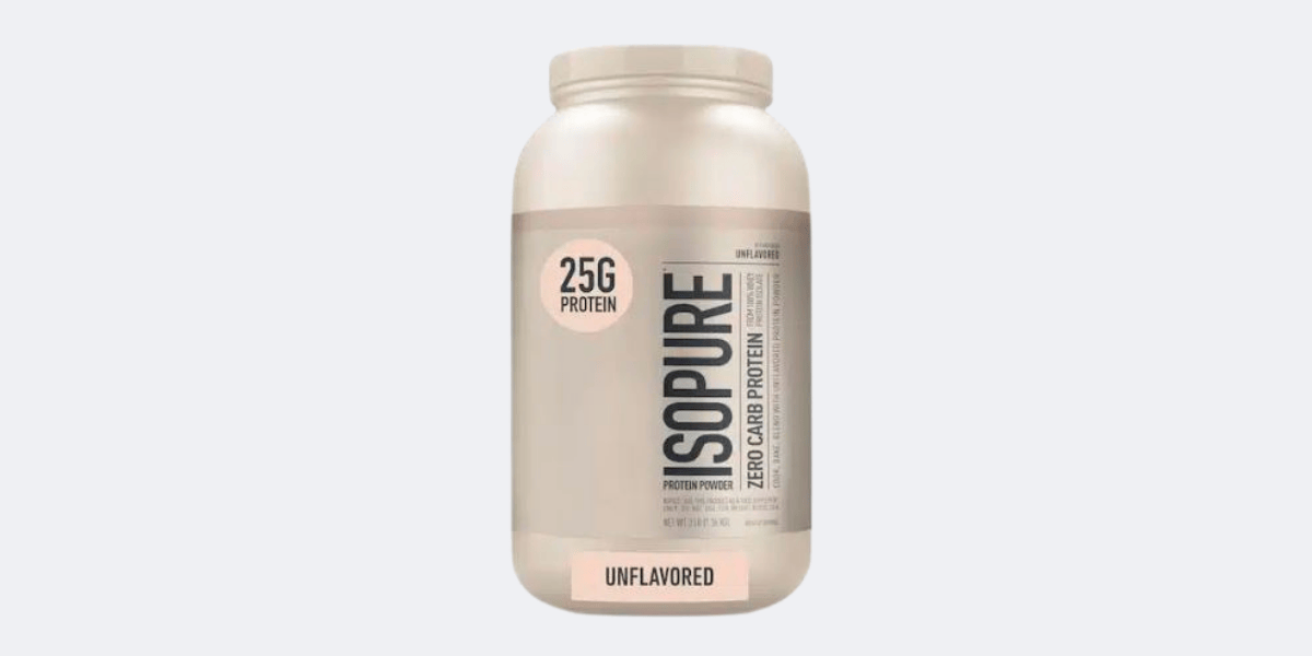 Best Powdered Protein Shake: Isopure